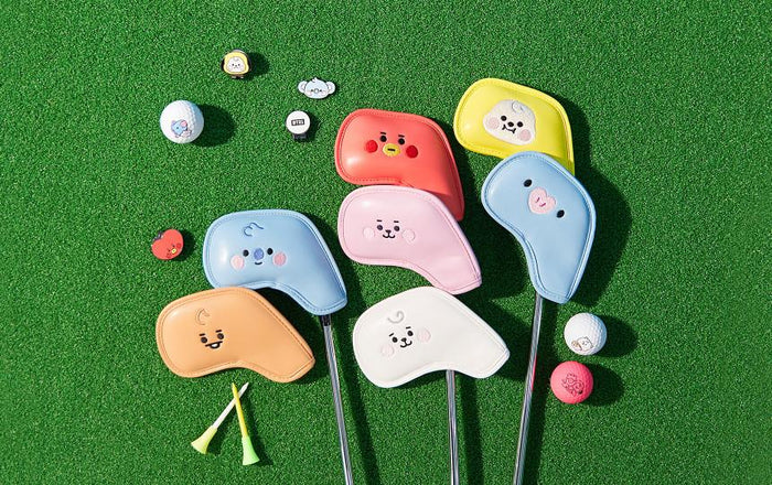 BT21 Official Golf IRON Cover Set 9pcs