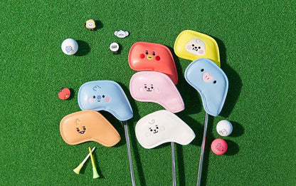 BT21 Official Golf IRON Cover Set 9pcs