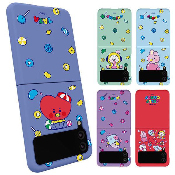 BT21 Official Jelly Candy Galaxy Z Flip 3 &  Z Flip 5G Slim Case