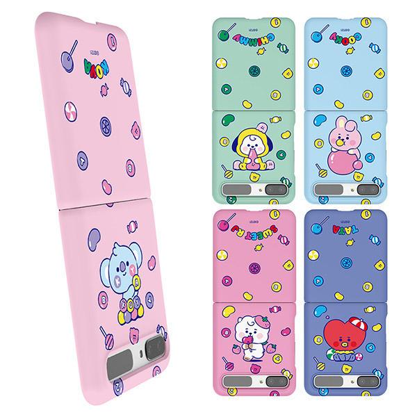 BT21 Official Jelly Candy Galaxy Z Flip 3 &  Z Flip 5G Slim Case