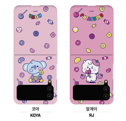 BT21 Official Jelly Candy Galaxy Z Flip 3 &  Z Flip 5G Slim Case
