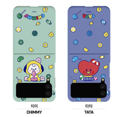 BT21 Official Jelly Candy Galaxy Z Flip 3 &  Z Flip 5G Slim Case