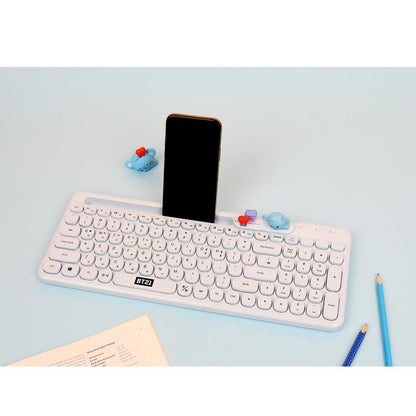 BT21 Official Little Buddy Multi Pairing Wireless Keyboard