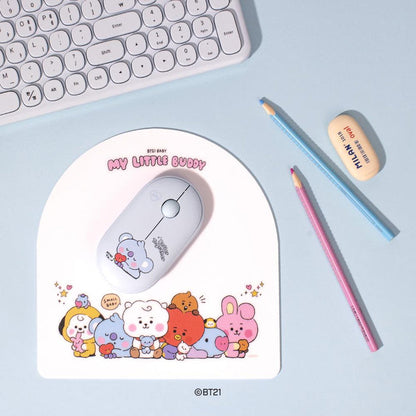 BT21 Official Little Buddy Multi Pairing Wireless Mouse Ver.
