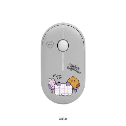 BT21 Official Little Buddy Multi Pairing Wireless Mouse Ver.