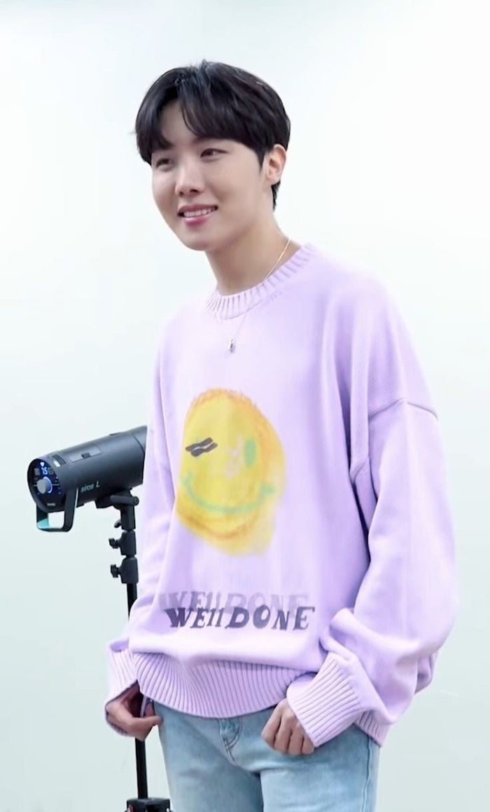 BTS J-Hope Style “ Well ” Pullover