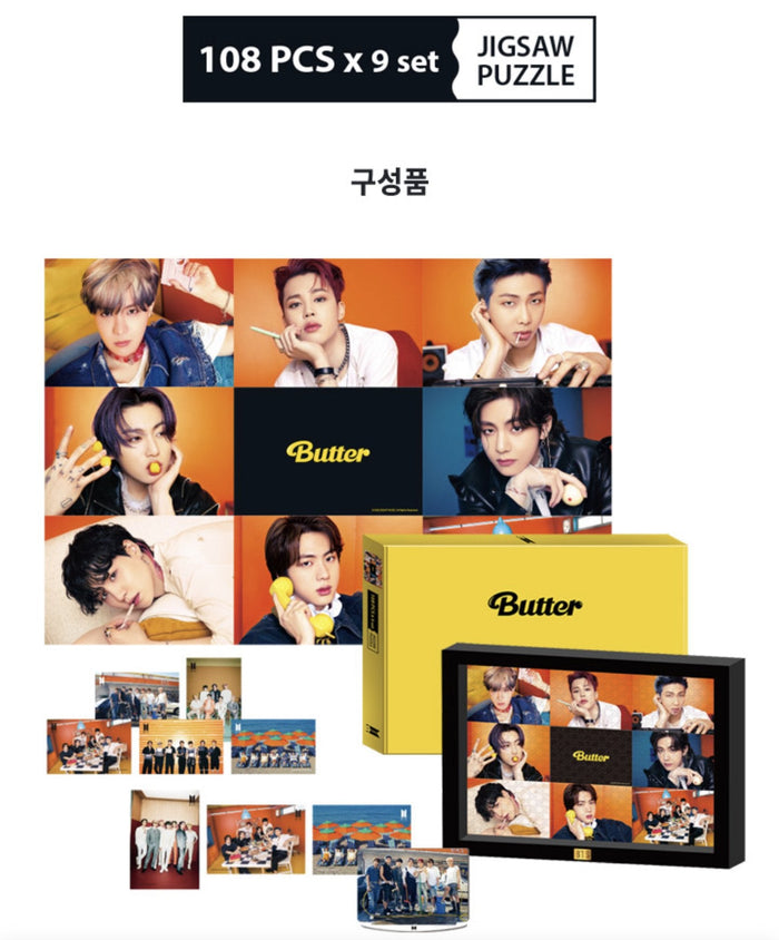BTS OFFICIAL BUTTER Jigsaw Puzzle