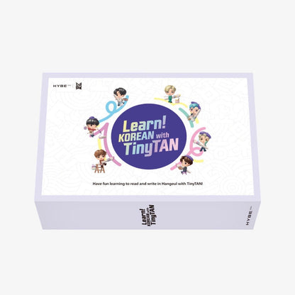 BTS Official Learn! KOREAN with TinyTAN BOOK Package + Free Express Shipping to ALL Countries
