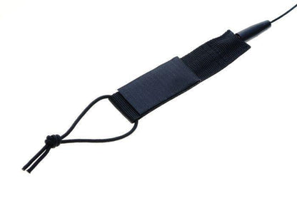 Bulldog 9ft black black red ankle leash for surfboards with padded strap