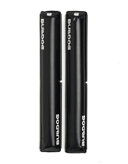 Bulldog Aero Roof Rack Pads 70cm, black padded car roof rack protectors