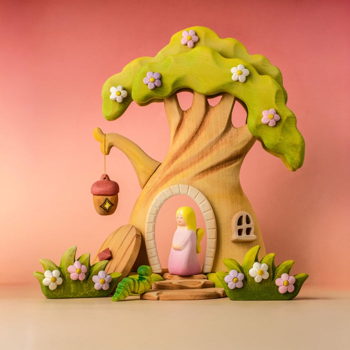 Bumbu | Handmade Wooden Coral Fairy