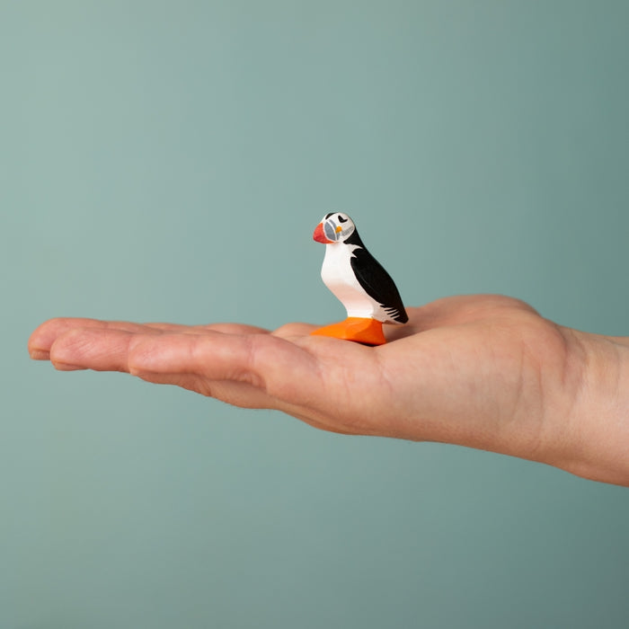 Bumbu | Wooden Puffin