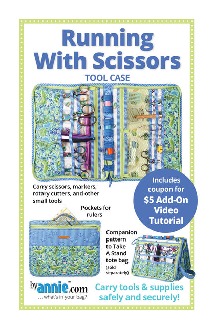 By Annie Running With Scissors Tool Case Pattern # PBA272