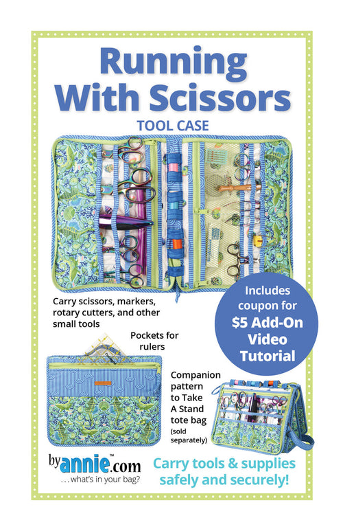 By Annie Running With Scissors Tool Case Pattern # PBA272