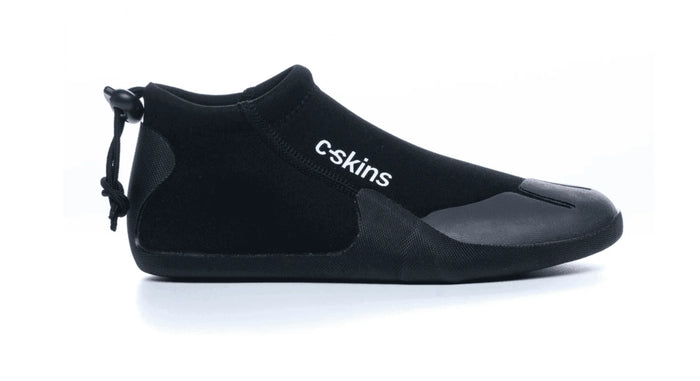 C-Skins Legend Junior Reef Boots black neoprene water shoe with reinforced sole