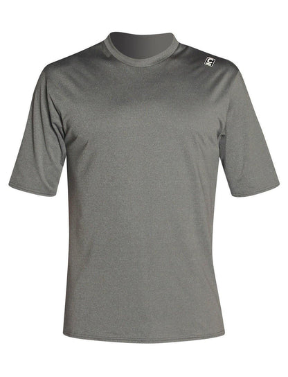 C-Skins UV Surf Tee deep grey heather short sleeve UPF 50+ watersports shirt
