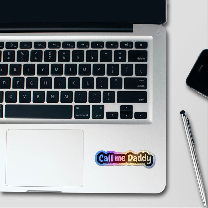 Call Me Boss Holographic Stickers - Holographic stickers | STICK IT UP