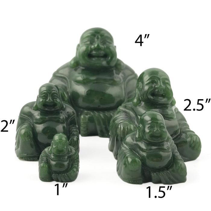 Jade Happy Buddha Canadian Jade