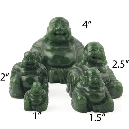Jade Happy Buddha Canadian Jade