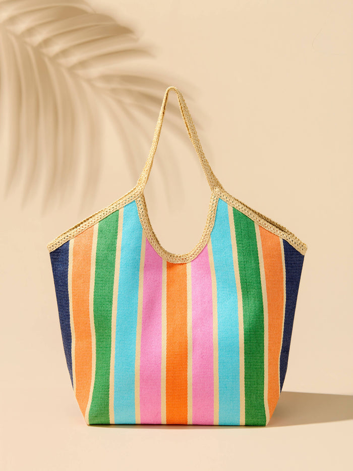 Capri Striped Tote