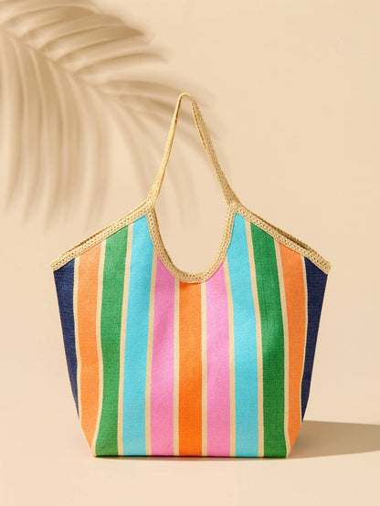 Capri Striped Tote