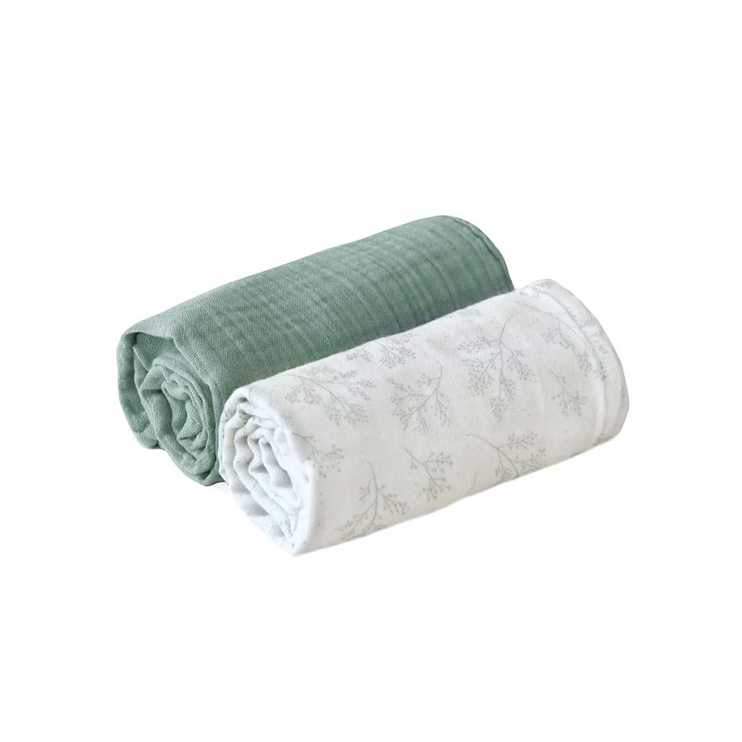 Charlie Crane Doli Swaddles - Pearl Blossom