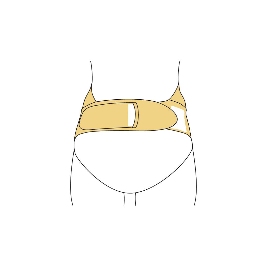 Carriwell Adjustable Support Belt - Honey