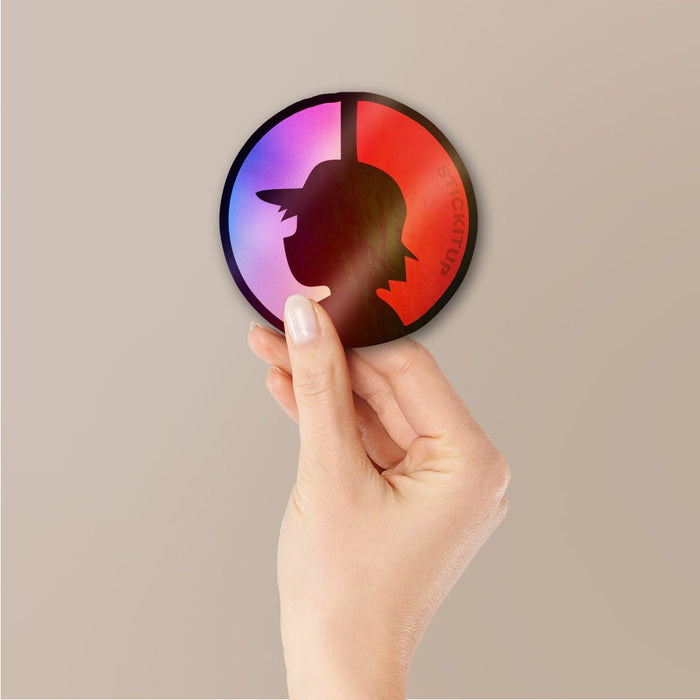 Catching The Dream Holographic Stickers - Holographic stickers | STICK IT UP