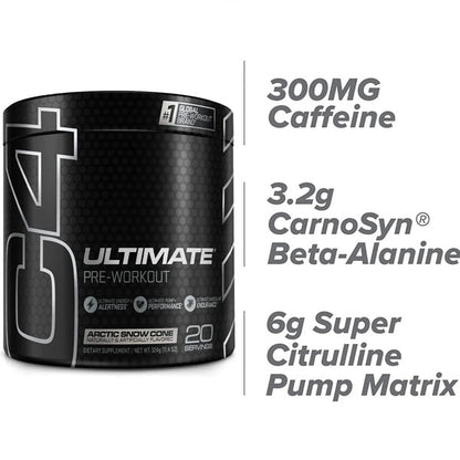 Cellucor C4 Ultimate Pre-Workout 20 Servings