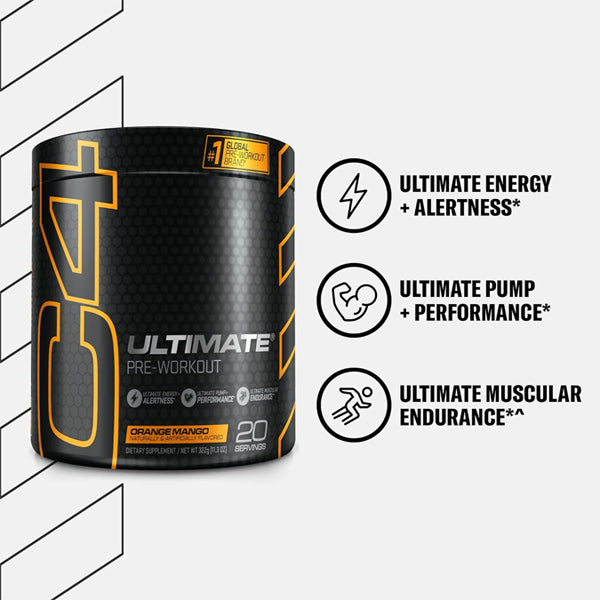 Cellucor C4 Ultimate Pre-Workout 20 Servings