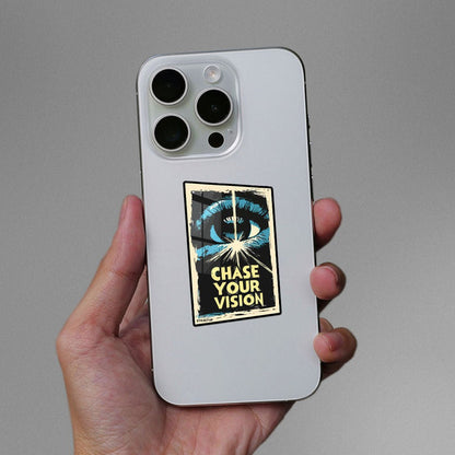Chase Your Vision Sticker - Stickers | STICK IT UP