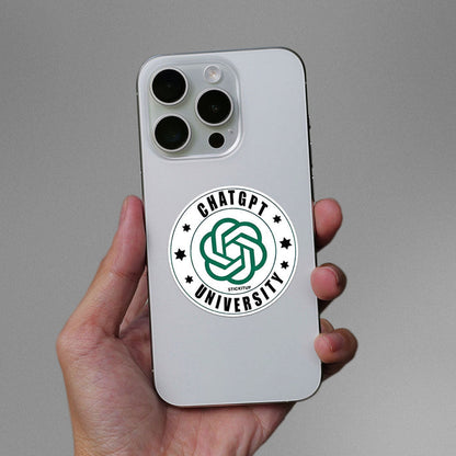 Chatgpt University Sticker - Stickers | STICK IT UP