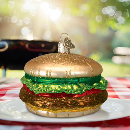 Cheeseburger Ornament