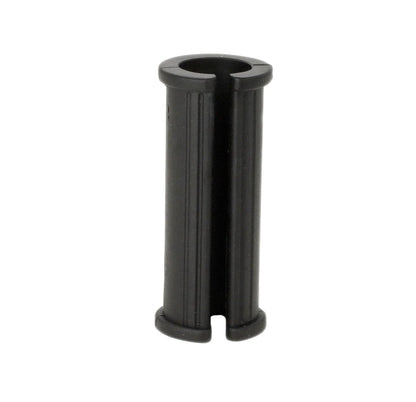 Black plastic paddleboard fin adapter for watersports gear