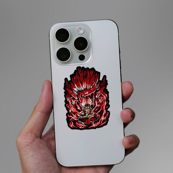 Clan killer Anime Glitter Sticker - Glitter Stickers | STICK IT UP