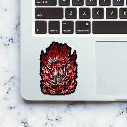 Clan killer Anime Glitter Sticker - Glitter Stickers | STICK IT UP
