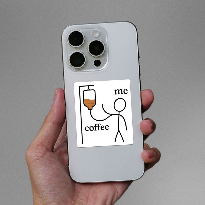 Coffee Me Sticker - Stickers | STICK IT UP