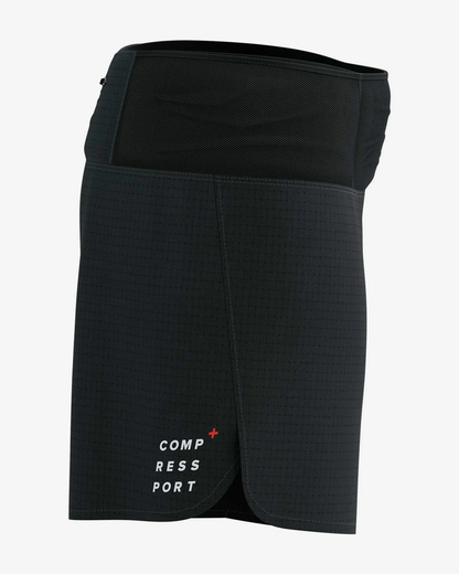 COMPRESSPORT TRAIL RACING SHORT BLACK MUJER