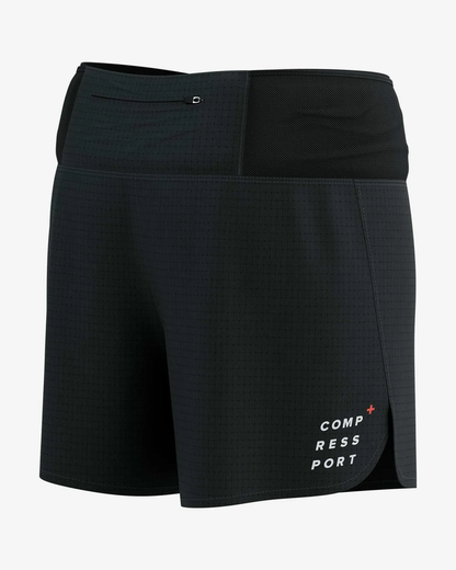 COMPRESSPORT TRAIL RACING SHORT BLACK MUJER