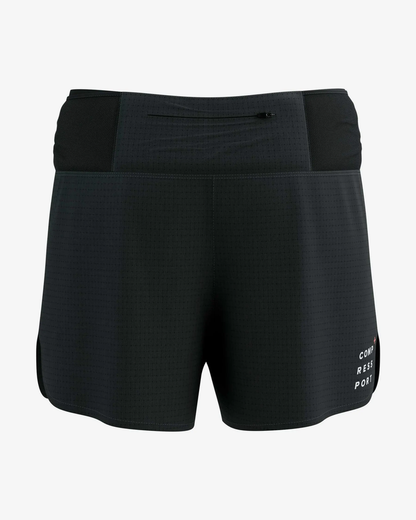 COMPRESSPORT TRAIL RACING SHORT BLACK MUJER