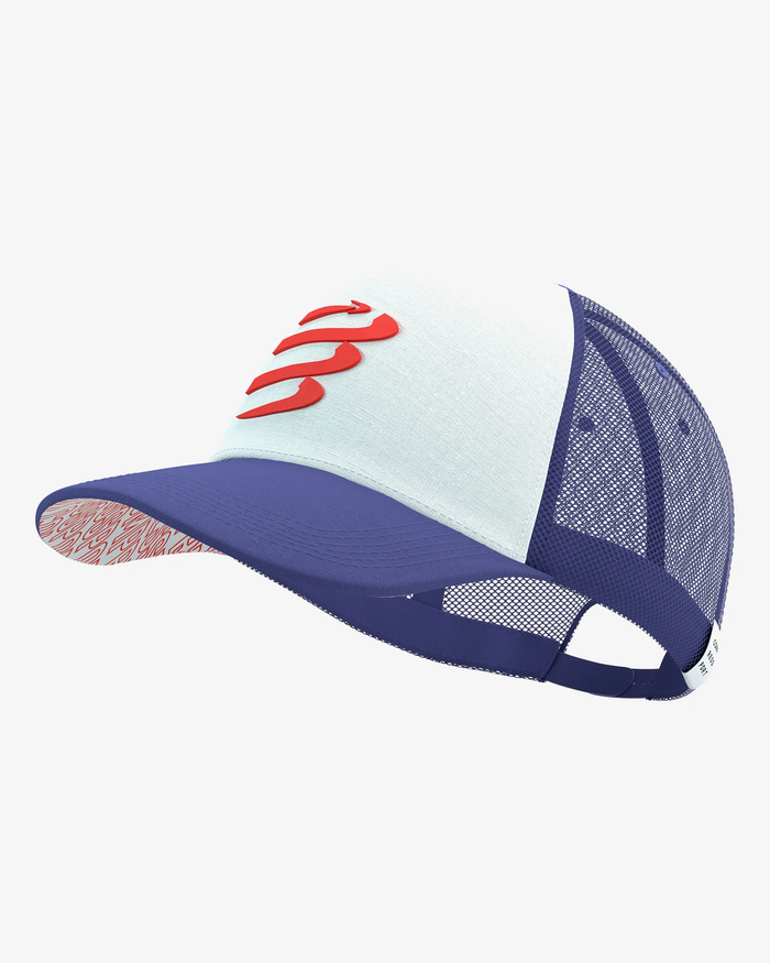 COMPRESSPORT TRUCKER  CAP ORIENT BLUE