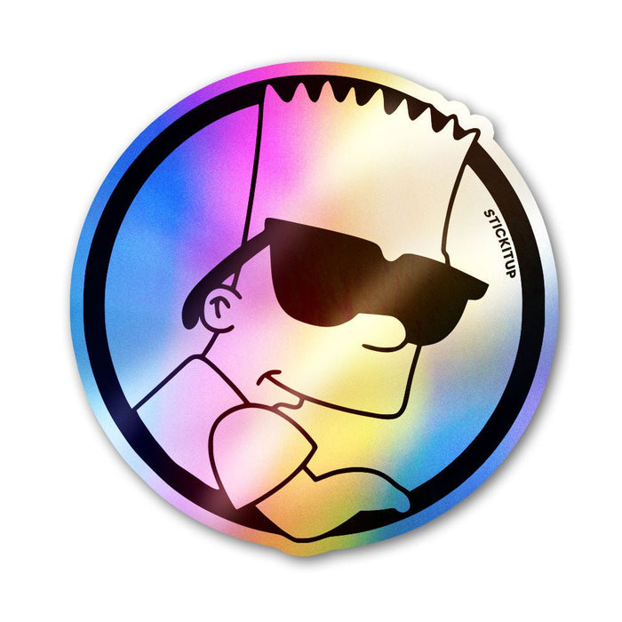 Cool Dude Holographic Stickers - Holographic stickers | STICK IT UP