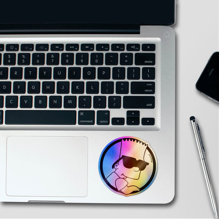 Cool Dude Holographic Stickers - Holographic stickers | STICK IT UP