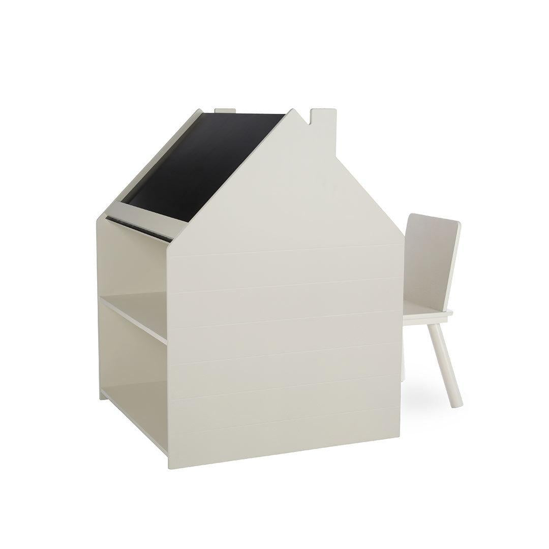 CuddleCo Storage Desk + Easel & Chair - Pebble