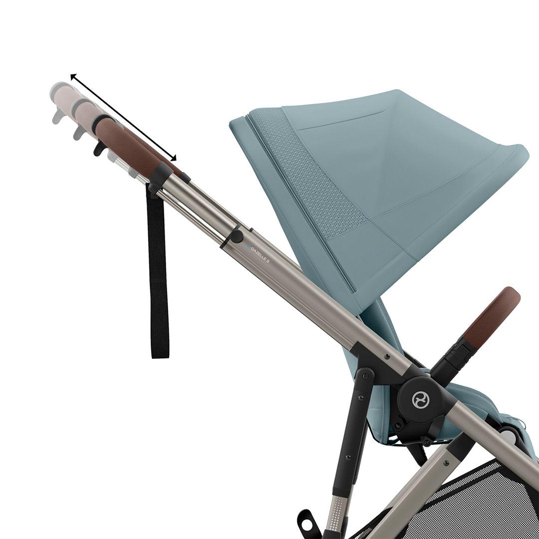 CYBEX e-Gazelle S Pushchair - Stormy Blue