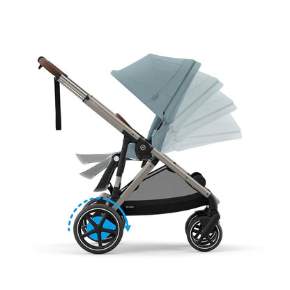 CYBEX e-Gazelle S Pushchair - Stormy Blue