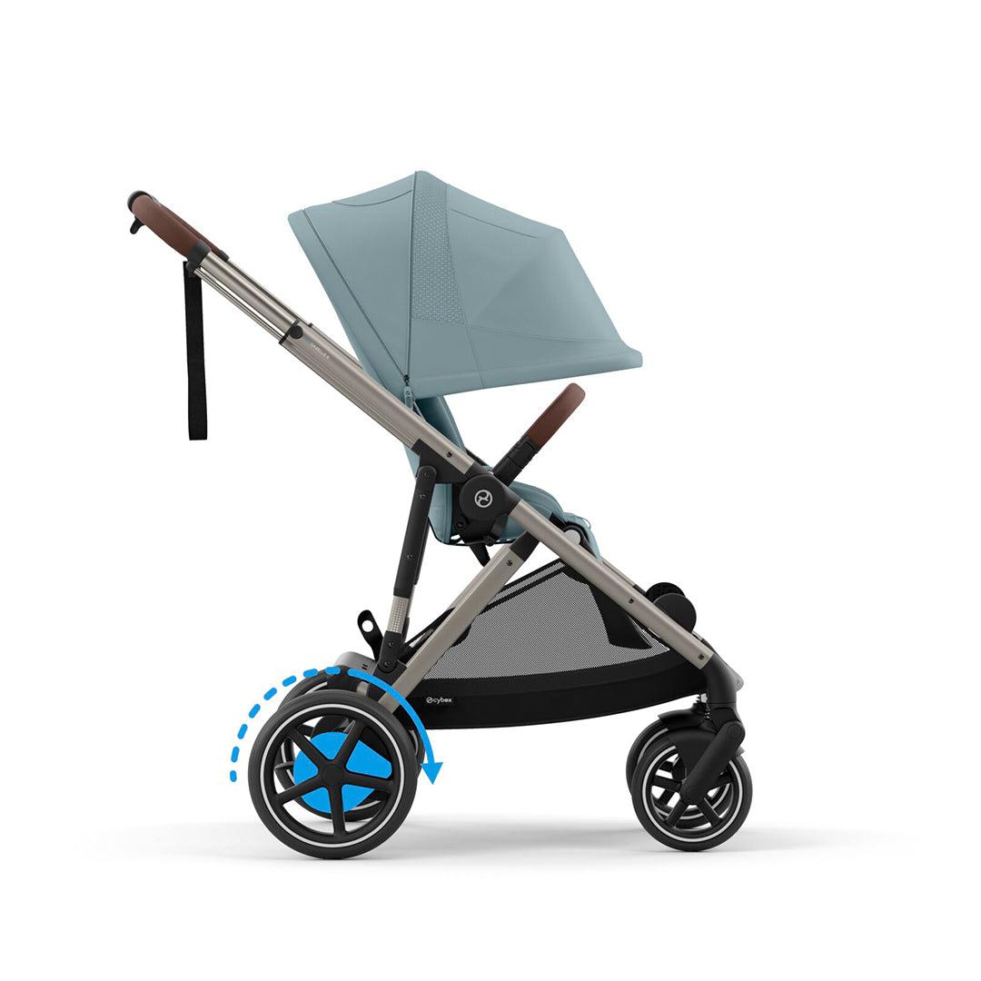 CYBEX e-Gazelle S Pushchair - Stormy Blue