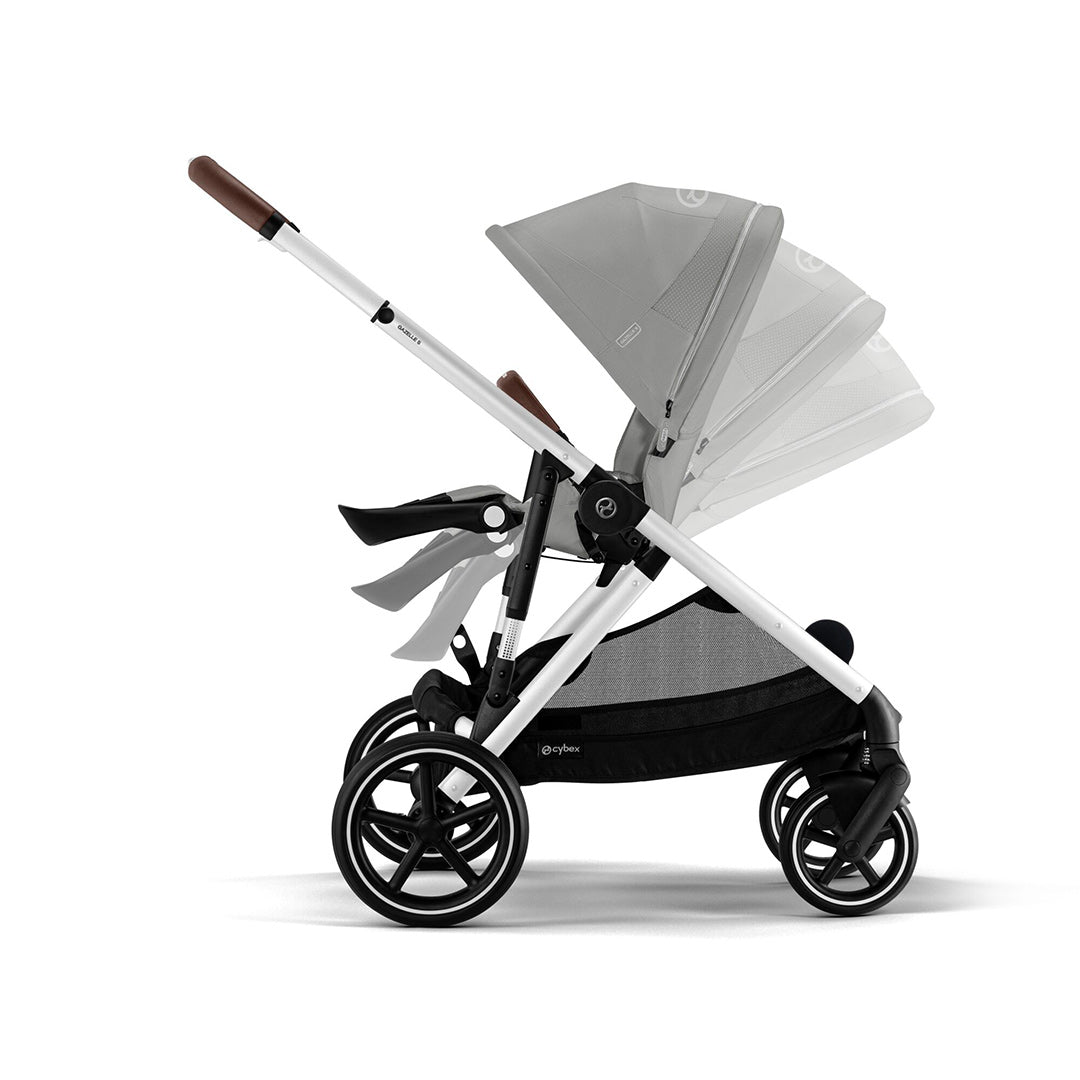 CYBEX Gazelle S Pushchair - Stone Grey - Silver