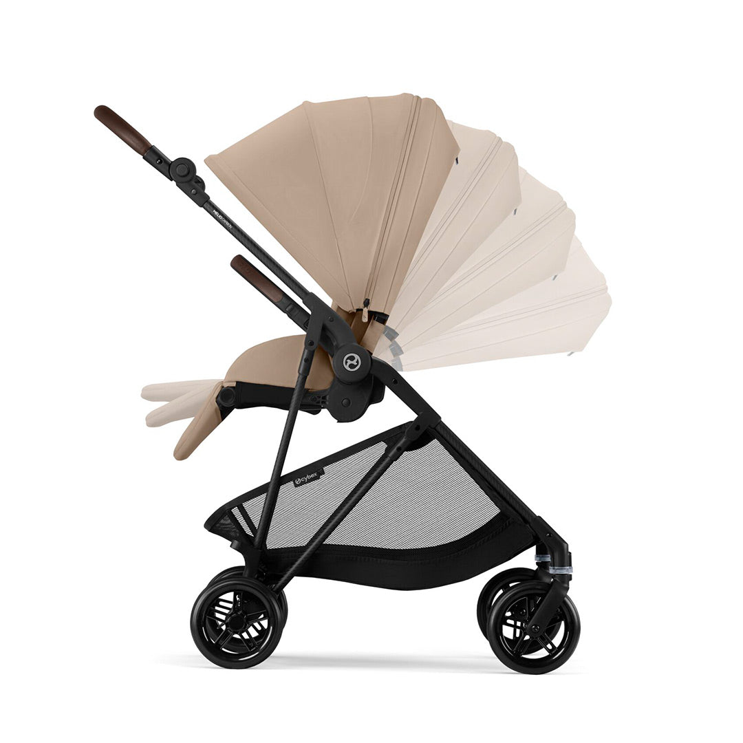 CYBEX Melio Carbon Pushchair - Almond Beige