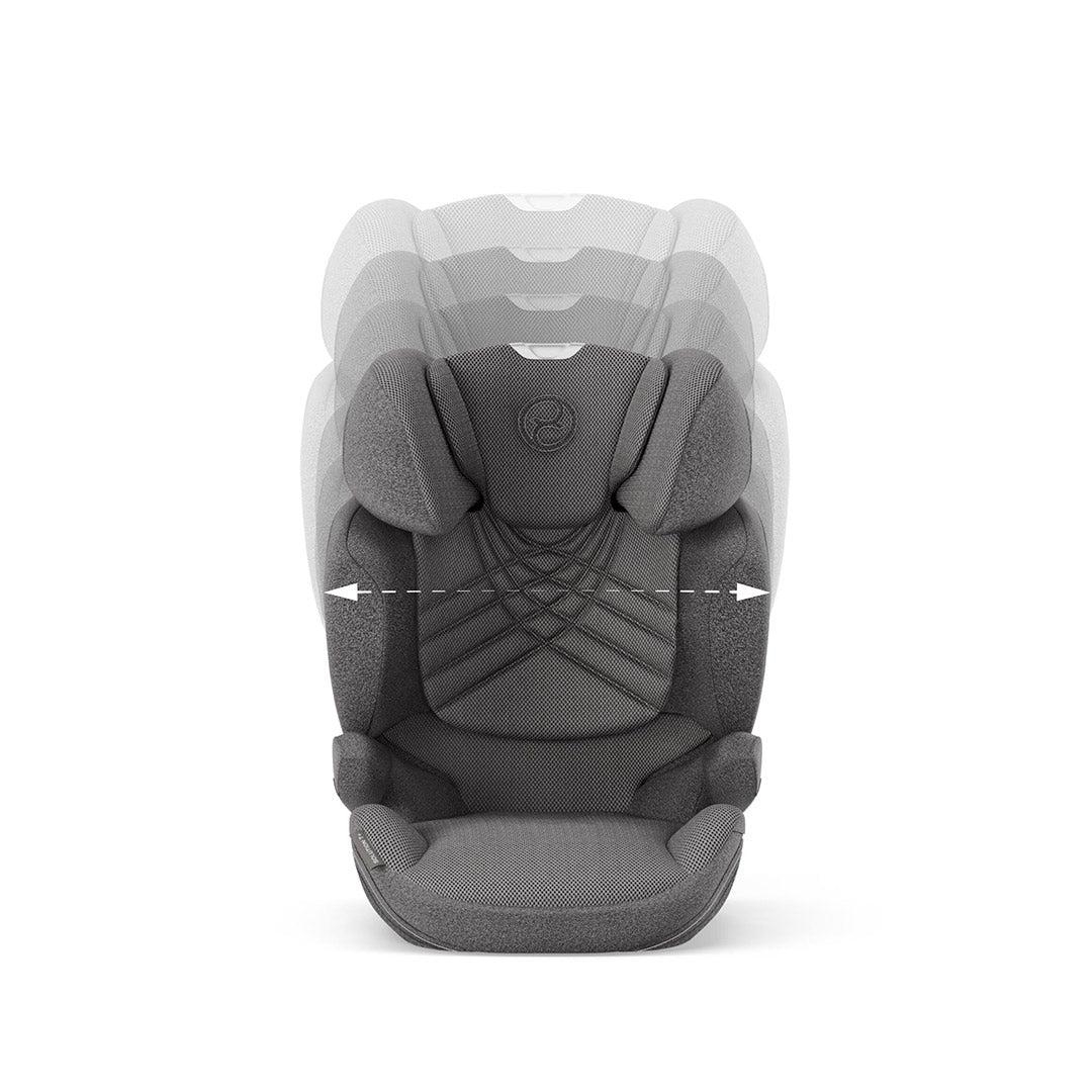CYBEX Solution T i-Fix Plus Car Seat - Mirage Grey